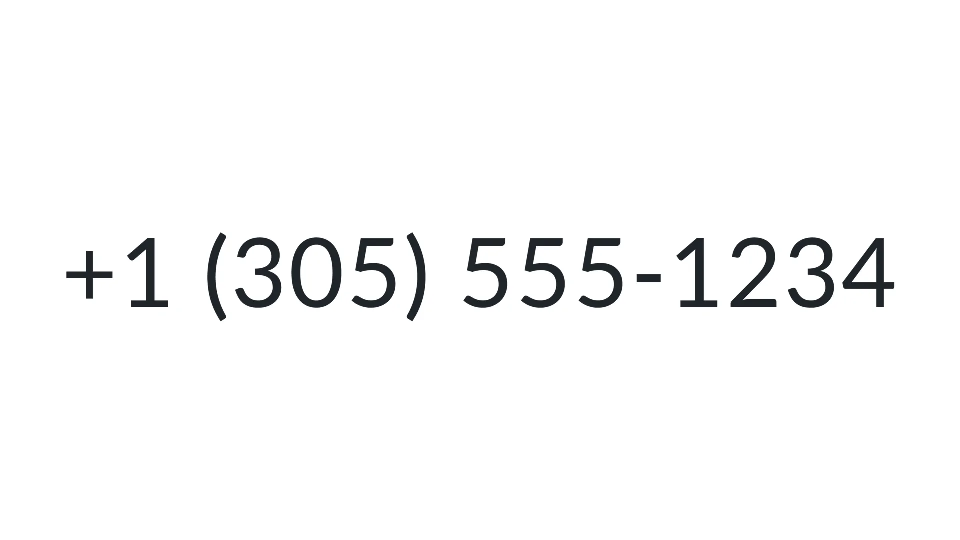 Florida Phone Number Guide